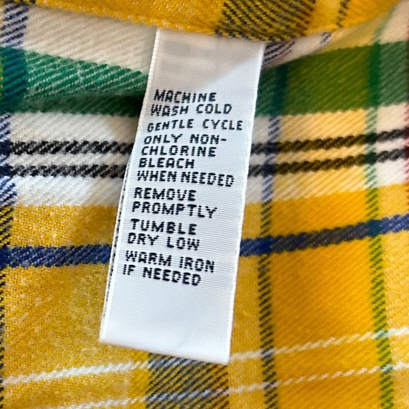 Ralph Lauren Men’s. Yellow and Blue Classic Button Down Shirt. Size small. - Picture 6 of 11